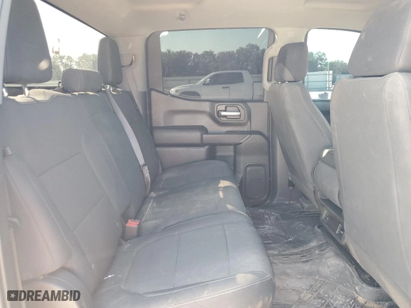 2021 Chevrolet Silverado 1500 Custom with VIN 1GCPWBEH8MZ161608, listed as a Copart auction lot 66520734 with 97,110 mi miles and Salvage Title. Bid and sale history available at carsss.com. Image 10.