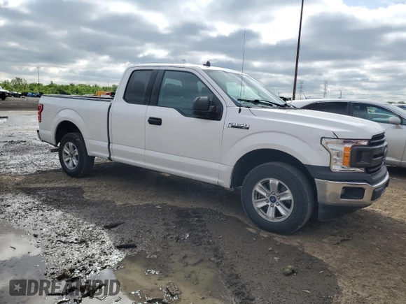 2019 Ford F-150 XL with VIN 1FTEX1CB4KKD31868, listed as a Copart auction lot 57752265 with 20,493 mi miles and Clean title. Bid and sale history available at DreamBid. Image 4.