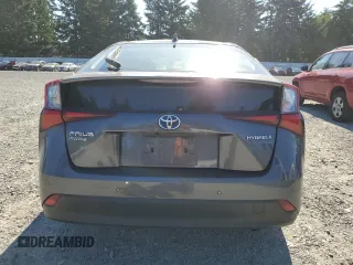 2019 Toyota Prius LE with VIN JTDL9RFUXK3001756, listed as a Copart auction lot 63531135 with 86,665 mi miles and Salvage title. Bid and sale history available at DreamBid. Image 6.