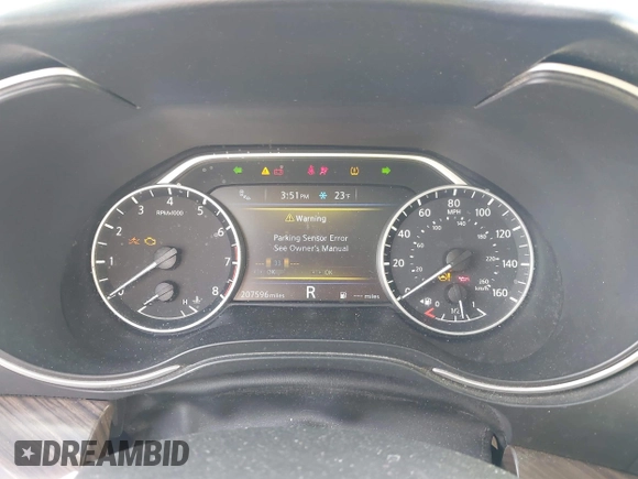 2017 Nissan Maxima SV with VIN 1N4AA6AP4HC448614, listed as a IAAI auction lot 40740658 with 207,596 mi miles and . Bid and sale history available at DreamBid. Image 7.