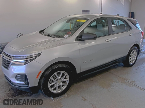 2022 Chevrolet Equinox LS with VIN 2GNAX5EV2N6106148, listed as a IAAI auction lot 42829711 with 128,339 mi miles and . Bid and sale history available at DreamBid. Image 16.