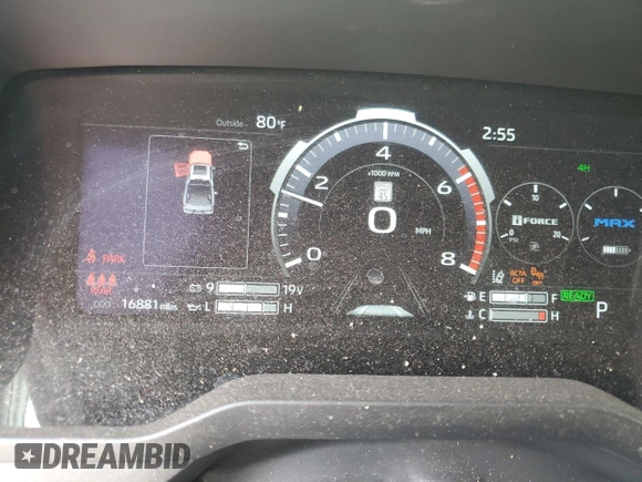 2024 Toyota Tundra 1794 Edition with VIN 5TFMC5DB1RX045003, listed as a Copart auction lot 46123005 with 16,881 mi miles and Salvage title. Bid and sale history available at DreamBid. Image 9.