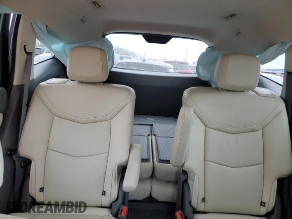 2024 Cadillac XT6 AWD Premium Luxury with VIN 1GYKPDRS0RZ759007, listed as a Copart auction lot 44117035 with 10,037 mi miles and Salvage title. Bid and sale history available at DreamBid. Image 10.