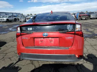2022 Toyota Prius L Eco with VIN JTDKAMFUXN3160514, listed as a Copart auction lot 42421335 with 53,619 mi miles and Salvage Title. Bid and sale history available at carsss.com. Image 6.