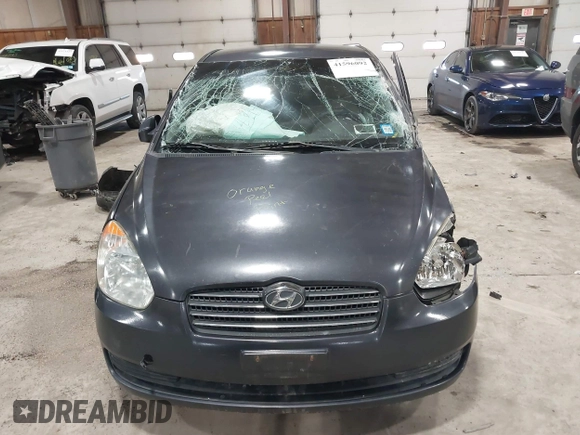 2008 Hyundai Accent GLS with VIN KMHCN46C78U212384, listed as a IAAI auction lot 41596092 with 178,562 mi miles. Bid and sale history available at carsss.com. Image 12.