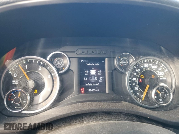 2022 Ram 2500 Tradesman with VIN 3C6UR5CL2NG354767, listed as a Copart auction lot 86351264 with 148,455 mi miles and Salvage Title. Bid and sale history available at carsss.com. Image 9.