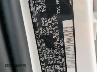 2020 Volvo XC60 Momentum z VIN YV4102RK4L1491415, wystawiony jako Copart lot #57133595 z przebiegiem 115 950 mil mil oraz Szkoda całkowita • Salvage title. Historia ofert i sprzedaży dostępna na DreamBid. Obrazek 13.
