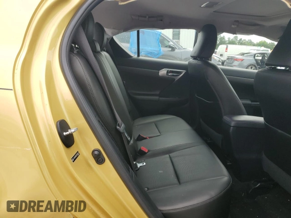 2012 Lexus CT 200h with VIN JTHKD5BH3C2054672, listed as a Copart auction lot 62001325 with 101,939 mi miles and Salvage title. Bid and sale history available at DreamBid. Image 10.