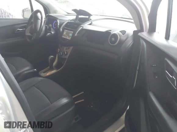 2015 Chevrolet Trax LT with VIN KL7CJLSB1FB082471, listed as a IAAI auction lot 41442413 with 91,520 mi miles. Bid and sale history available at carsss.com. Image 5.