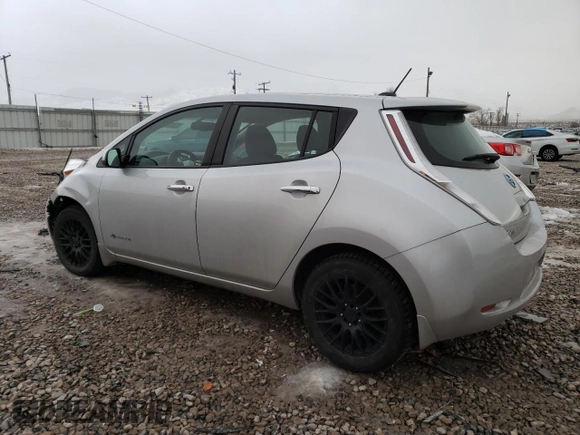 2016 Nissan LEAF S with VIN 1N4BZ0CP3GC314506, listed as a Copart auction lot 72103602 with 0 mi miles. Bid and sale history available at carsss.com. Image 2.
