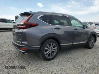 2020 Honda CR-V Touring with VIN 7FARW2H96LE020025, listed as a Copart auction lot 53718965 with 37,906 mi miles and Salvage title. Bid and sale history available at DreamBid. Image 3.