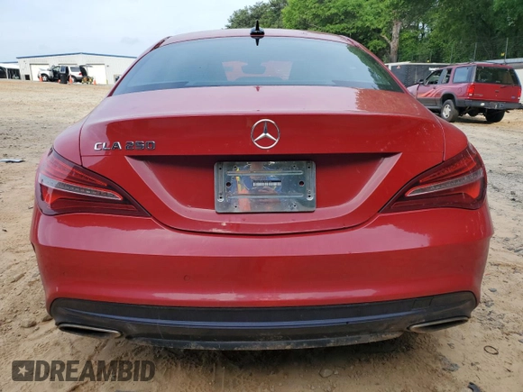 2017 Mercedes-Benz CLA 250 z VIN WDDSJ4EBXHN449956, wystawiony jako Copart lot #55215025 z przebiegiem 84 617 mil mil oraz Szkody całkowita. Historia ofert i sprzedaży dostępna na DreamBid. Obrazek 6.