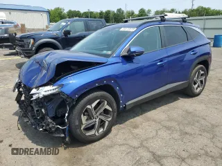 2022 Hyundai Tucson SEL z VIN 5NMJCCAE7NH151769, wystawiony jako Copart lot #59570575 z przebiegiem 28 981 mil mil oraz Szkoda całkowita • Salvage title. Historia ofert i sprzedaży dostępna na DreamBid. Obrazek 1.