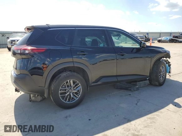 2023 Nissan Rogue S with VIN 5N1BT3AA4PC804573, listed as a Copart auction lot 54083505 with 34,119 mi miles and Salvage title. Bid and sale history available at DreamBid. Image 3.