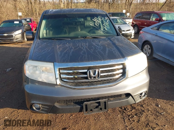 2012 Honda Pilot EX-L with VIN 5FNYF4H52CB034259, listed as a IAAI auction lot 41871625 with 159,577 mi miles and . Bid and sale history available at carsss.com. Image 6.