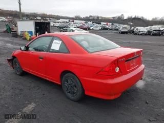 2004 Honda Civic VP with VIN 1HGEM22194L058724, listed as a IAAI auction lot 41809645 with 182,375 mi miles. Bid and sale history available at carsss.com. Image 3.
