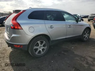 2013 Volvo XC60 T6 with VIN YV4902DZ2D2383555, listed as a Copart auction lot 47455365 with Not Provided miles and Salvage Title. Bid and sale history available at carsss.com. Image 3.