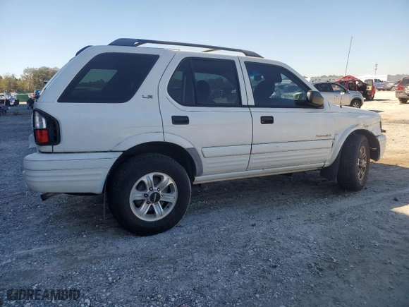 2001 Isuzu Rodeo S with VIN 4S2CK58W514310849, listed as a Copart auction lot 89221945 with 138,720 mi miles and Salvage Title. Bid and sale history available at carsss.com. Image 3.