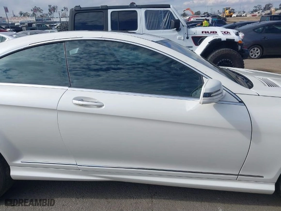 2012 Mercedes-Benz CL-Class CL 550 with VIN WDDEJ9EBXCA028927, listed as a IAAI auction lot 41499656 with NaN miles. Bid and sale history available at carsss.com. Image 13.
