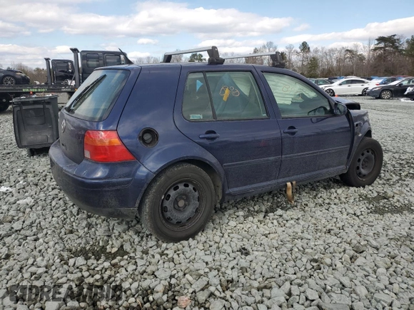 2003 Volkswagen Golf GL с VIN 9BWFK61J434058324, выставлен на аукционе Copart как лот 46119445 с пробегом Не указан миль и Списание • Salvage title. История ставок и продаж доступна на DreamBid. Изображение 3.