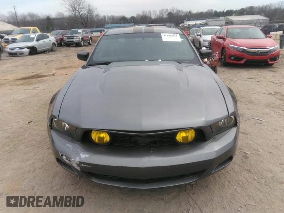 2011 Ford Mustang V6 with VIN 1ZVBP8AM5B5153108, listed as a IAAI auction lot 41780021 with 158,467 mi miles and . Bid and sale history available at carsss.com. Image 12.