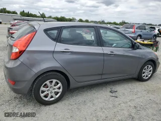 2013 Hyundai Accent GL with VIN KMHCT5AE0DU117549, listed as a Copart auction lot 54453905 with 276,266 mi miles and Clean Title. Bid and sale history available at carsss.com. Image 3.