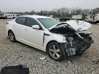 2014 Kia Optima LX with VIN 5XXGM4A71EG275842, listed as a Copart auction lot 44703965 with 153,169 mi miles and Salvage Title. Bid and sale history available at carsss.com. Image 4.