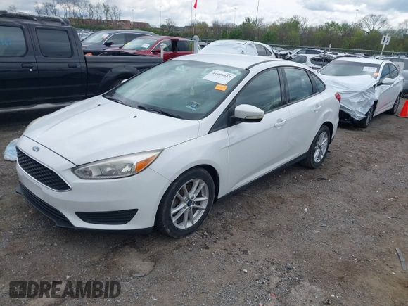 2017 Ford Focus SE with VIN 1FADP3F26HL320298, listed as a IAAI auction lot 41995617 with 128,704 mi miles. Bid and sale history available at carsss.com. Image 2.