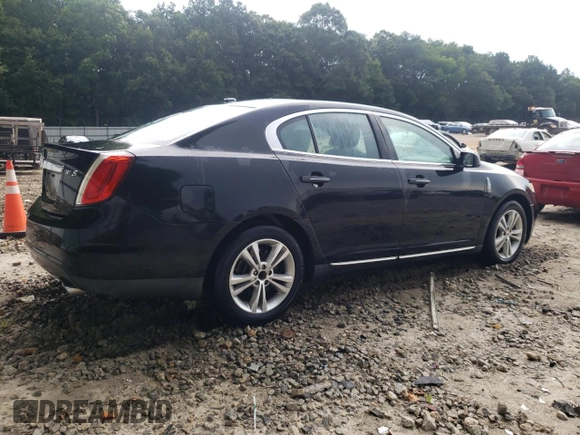 2009 Lincoln MKS with VIN 1LNHM93R99G623977, listed as a Copart auction lot 63463285 with 206,359 mi miles and Salvage title. Bid and sale history available at DreamBid. Image 3.