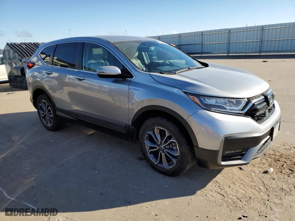 2022 Honda CR-V Hybrid EX-L with VIN 5J6RT6H82NL054122, listed as a Copart auction lot 75958534 with 25,730 mi miles and Salvage Title. Bid and sale history available at carsss.com. Image 4.