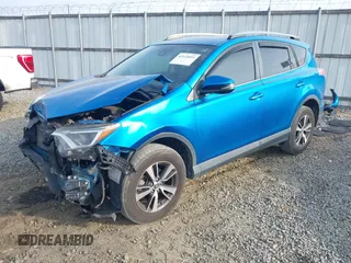 2018 Toyota RAV4 XLE with VIN JTMWFREV3JJ725847, listed as a IAAI auction lot 42110555 with 84,503 mi miles and . Bid and sale history available at DreamBid. Image 2.