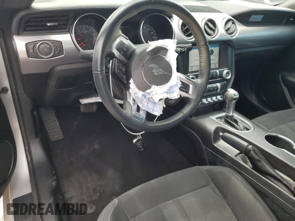 2019 Ford Mustang EcoBoost with VIN 1FA6P8TH8K5197470, listed as a Copart auction lot 52180745 with 53,562 mi miles and Salvage Title. Bid and sale history available at carsss.com. Image 8.