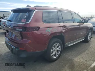 2023 Jeep Grand Cherokee Limited with VIN 1C4RJJBG8P8890828, listed as a Copart auction lot 41561675 with 10,056 mi miles and Salvage title. Bid and sale history available at DreamBid. Image 3.