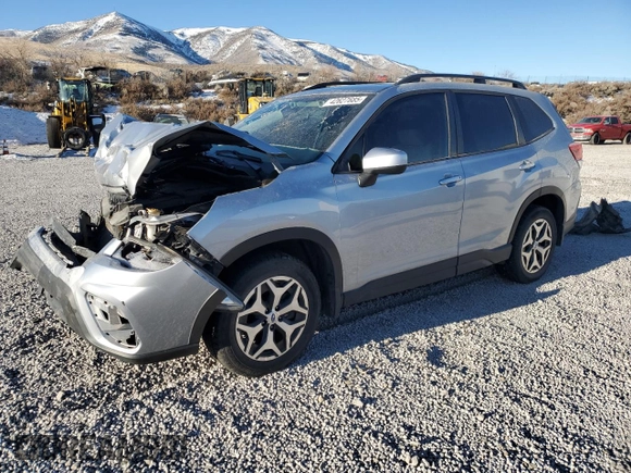 2019 Subaru Forester Premium with VIN JF2SKAEC0KH526291, listed as a Copart auction lot 42627685 with 74,141 mi miles and Salvage Title. Bid and sale history available at carsss.com. Image 1.