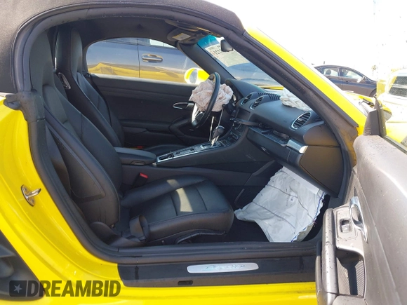 2021 Porsche 718 Boxster with VIN WP0CA2A8XMS210397, listed as a IAAI auction lot 41958221 with 43,518 mi miles and . Bid and sale history available at DreamBid. Image 5.