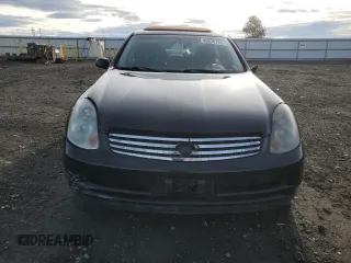 2004 Infiniti G35 w/Leather with VIN JNKCV51E54M603187, listed as a Copart auction lot 49935125 with 152,191 mi miles and Salvage Title. Bid and sale history available at DreamBid. Image 5.