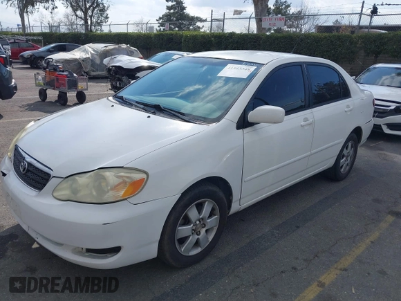 2007 Toyota Corolla CE with VIN JTDBR32E570113526, listed as a IAAI auction lot 41543348 with 231,847 mi miles and . Bid and sale history available at DreamBid. Image 2.