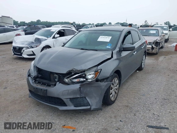 2017 Nissan Sentra SV with VIN 3N1AB7AP8HL707187, listed as a IAAI auction lot 42263874 with 74,124 mi miles and . Bid and sale history available at DreamBid. Image 17.