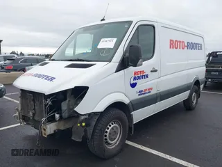 2016 Mercedes-Benz Sprinter with VIN WD3PE7DD1GP257850, listed as a IAAI auction lot 41587919 with 122,306 mi miles and . Bid and sale history available at carsss.com. Image 20.