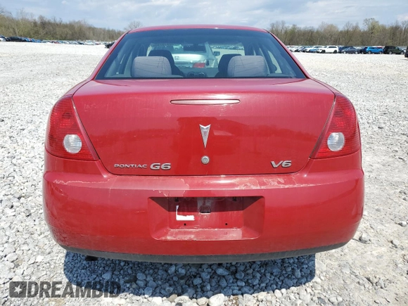 2006 Pontiac G6 6-Cyl with VIN 1G2ZG558164263103, listed as a Copart auction lot 53976745 with 166,002 mi miles and Salvage Title. Bid and sale history available at carsss.com. Image 6.