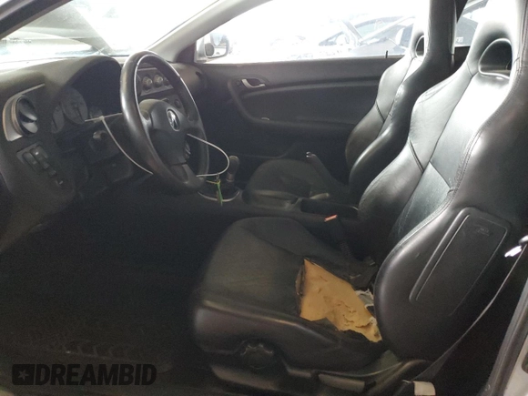 2002 Acura RSX Type S with VIN JH4DC53012C015656, listed as a Copart auction lot 84913014 with 222,475 mi miles and Salvage Title. Bid and sale history available at carsss.com. Image 7.