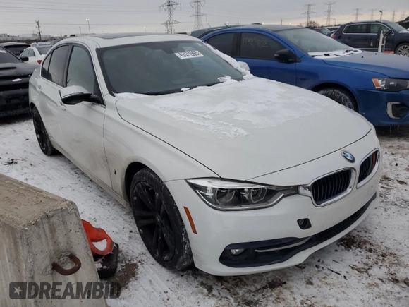 2018 BMW 3 Series 330e iPerformance with VIN WBA8E1C54JA167505, listed as a Copart auction lot 45371995 with 131,486 mi miles and Clean Title. Bid and sale history available at carsss.com. Image 4.