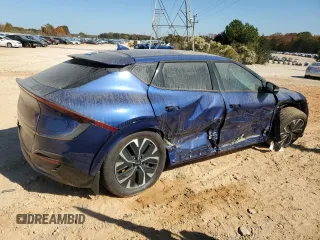 2024 Kia EV6 GT-Line with VIN KNDC44LA6R5206551, listed as a Copart auction lot 77803034 with 5,074 mi miles and Salvage Title. Bid and sale history available at carsss.com. Image 3.