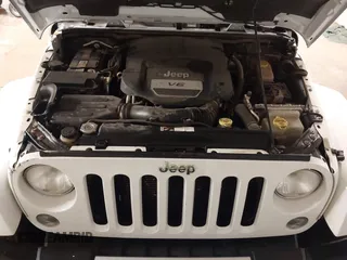 2014 Jeep Wrangler Unlimited Sahara with VIN 1C4BJWEG1EL326605, listed as a IAAI auction lot 41325037 with 135,824 mi miles. Bid and sale history available at carsss.com. Image 10.