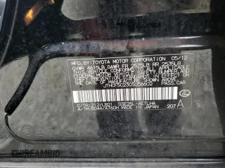 2012 Lexus IS 250 with VIN JTHCF5C23C5058602, listed as a Copart auction lot 50658305 with 127,472 mi miles and Salvage Title. Bid and sale history available at DreamBid. Image 12.