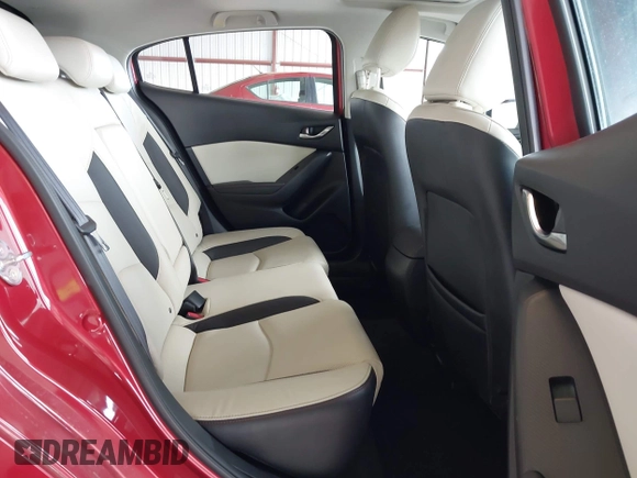 2014 Mazda 3 S Grand Touring with VIN JM1BM1M38E1200696, listed as a IAAI auction lot 41906426 with 50,048 mi miles and . Bid and sale history available at DreamBid. Image 8.