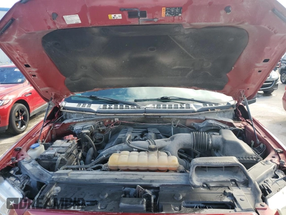 2017 Ford F-150 XL with VIN 1FTEW1EP1HFB19717, listed as a Copart auction lot 53440015 with 115,193 mi miles and Salvage title. Bid and sale history available at DreamBid. Image 11.