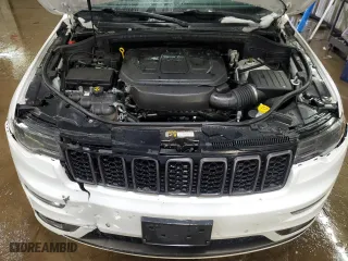 2021 Jeep Grand Cherokee Overland with VIN 1C4RJFCGXMC527435, listed as a Copart auction lot 49642405 with 84,485 mi miles and Salvage Title. Bid and sale history available at carsss.com. Image 11.