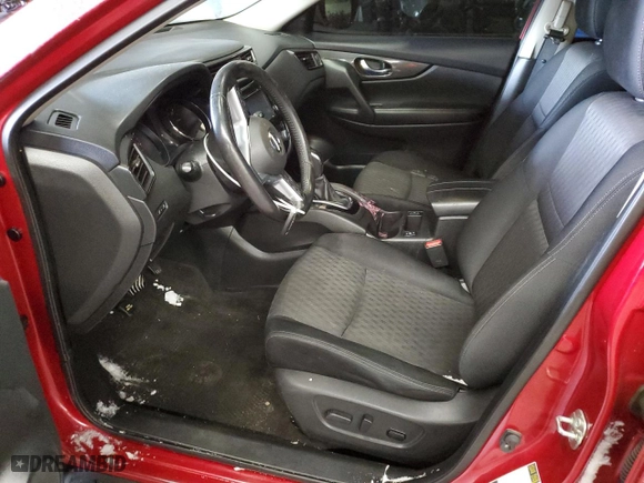 2017 Nissan Rogue SV with VIN JN8AT2MV1HW284894, listed as a Copart auction lot 88155065 with 120,721 mi miles and Salvage Title. Bid and sale history available at carsss.com. Image 7.