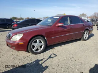 2001 Mercedes-Benz S 320/430/500 z VIN WDBNG75J11A146557, wystawiony jako Copart lot #84122014 z przebiegiem 90 359 mil mil oraz Czysty tytuł • Clean title. Historia ofert i sprzedaży dostępna na DreamBid. Obrazek 1.
